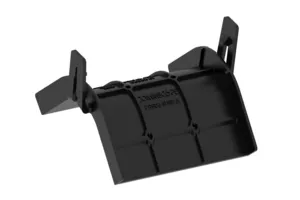 CommScope FGSB-SU9E-A | FiberGuide Snap-On Cover for 90° Up Elbow, 4x4in, Black