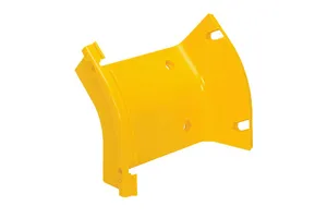 CommScope FGS-MD4E-G | FiberGuide 45° Down Elbow, 2x6in, Yellow
