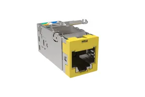 CommScope 2153448-YL | SL-Series Modular Jack, RJ45, Cat6 Shielded, Yellow