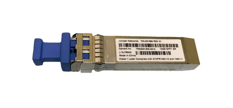 Juniper Networks TRS2001EM-0014 10GBASE-SR SFP+ Transceiver