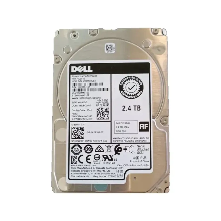 Dell RWR8F 2.4TB SAS Hard Drive