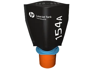 HP 154A Black Original LaserJet Tank Toner Reload Kit (W1540A) — HP product image