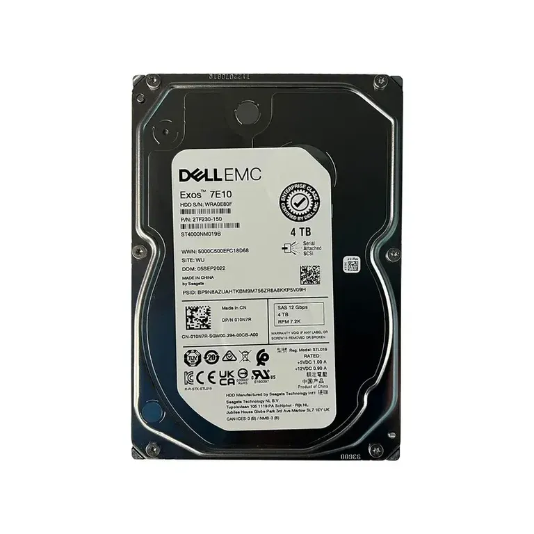Dell 10N7R 4TB SAS Hard Drive