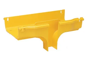 CommScope FGS-MDSP-G | FiberGuide Downspout, 2x6 to 2x2in Exit, Yellow