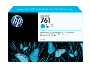 HP 761 400-ml Cyan DesignJet Ink Cartridge (CM994A) — HP product image