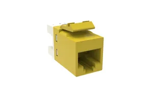 CommScope 1375191-YL | SL-Series Modular Jack, RJ45, Cat5e Unshielded, Yellow