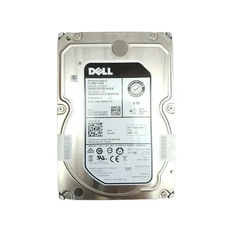 Dell FCHXF 4TB SAS Hard Drive