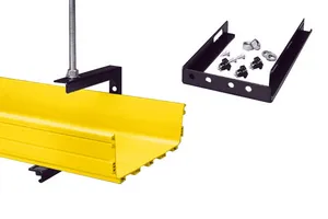 CommScope FGS-HNTS-F-1/2-LP | FiberGuide Low-Profile Top Support C-Bracket Kit, 1/2in for 4x12in System