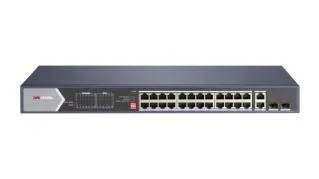 Hikvision DS-3E0528HP-E 24 Port Gigabit Unmanaged POE Switch