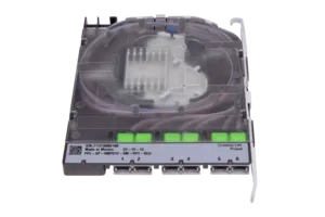 CommScope 760255069 | Propel Singlemode Splice Cassette, 6 MPO12 pinned with internal shutters, OS2 ribbon fiber pigtail, Method B Enhanced ULL