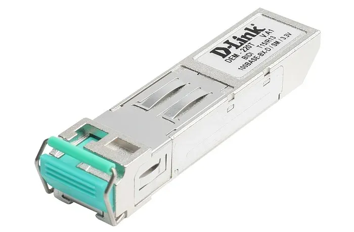 D-Link DEM-220T 100Base-BX-D Single-Mode 20KM SFP Transceiver (TX-1550/RX-1310 nm) product image