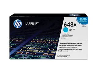HP 648A Cyan Original LaserJet Toner Cartridge (CE261A) — HP product image