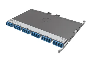 CommScope 760256129 | Propel ULL Singlemode MPO-12 Distribution Module, 12 duplex LC to 2X12f MPO/APC pinned, Method A Straight
