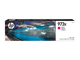 HP 973X High Yield Magenta Original PageWide Cartridge (F6T82AE) — HP product image