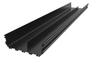 CommScope FGSB-MSHS-F-CF | FiberGuide Horizontal Straight Section with Center Divider, 4x12in, Black