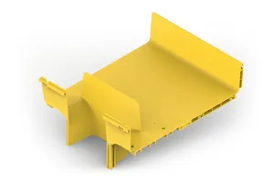 CommScope FGS-MDSP-M | FiberGuide Downspout, 4x18in, yellow