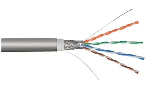 CommScope 1427227-3 | Copper Cable, category 5e, 4 pair, SF/UTP, CM, 24 AWG solid, 1000 ft, gray