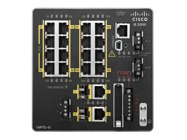 Cisco IE-2000-16TC-G-E 16-Port Ethernet Switch