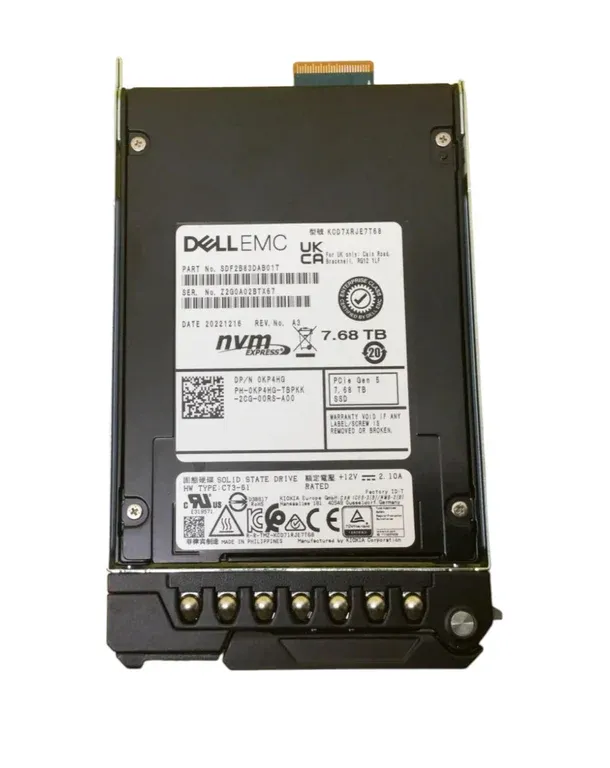Dell KP4HG 7.68TB NVMe SSD