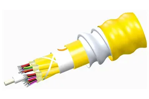 CommScope 760127795 | Fiber Indoor cable, TeraSPEED Plenum Distribution, interlocking aluminum armored with plenum jacket, 6 fiber single-unit, Gel-free, Singlemode G.652.D and