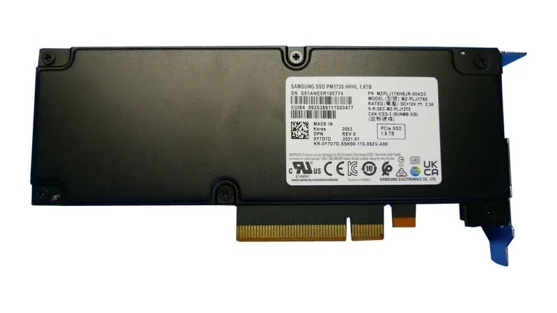 Dell Y7D7D 1.6TB NVMe SSD