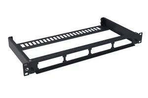 CommScope 760241517 | EPX 1U fixed panel, accepts (4) G2 modules or adapter packs providing up to 48 duplex LC or 32 MPO ports