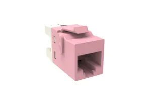 CommScope 1-2291216-4 | KJ-Series Modular Jack, RJ45, Cat6 Unshielded, Pink