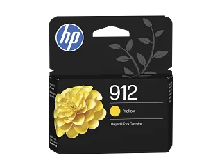 HP 912 Yellow Original Ink Cartridge (3YL79AE) — HP product image