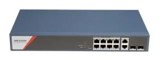 Hikvision DS-3E1512HP-SI-8P2T2F 8 Port Gigabit Smart POE Switch