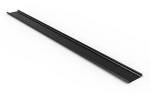 CommScope FGSB-MSNC-F | FiberGuide Hinged Cover Kit for Horizontal Straight Section, 4x12in, Black