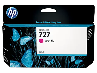 HP 727 130-ml Magenta DesignJet Ink Cartridge (B3P20A) — HP product image