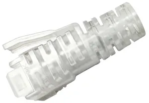 CommScope 2843033-3 | Modular Plug Shielded Slim-Line Boot for Category 6A/6 and Category 5e EMT Plugs, 5.7 to 7.0 mm