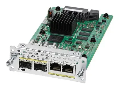 Cisco NIM-2GE-CU-SFP Router Module