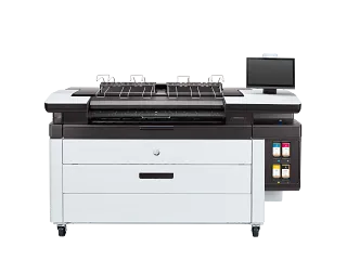 HP PageWide XL 4250 40-in Printer with Top Stacker (86Z38A) — HP product image