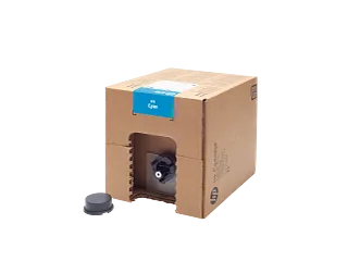 HP 870 5-liter Cyan PageWide XL Pro Ink Cartridge (1XA93A) — HP product image