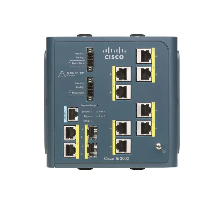 Cisco IE-3000-8TC-E-RF 8-Port Ethernet Switch