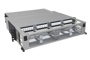 CommScope 760236368 | UD iPATCH 2U 288F-LC Distribution MPO12 ULL Module, LazrSPEED WideBand, Sliding Panel