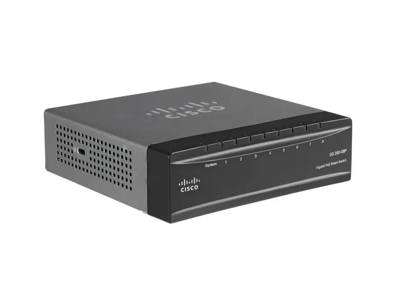Cisco SLM2008PT-NA 8-Port Ethernet Switch