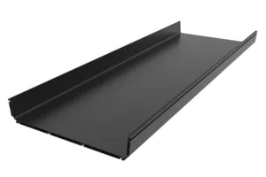 CommScope FGSB-MSHS-H | FiberGuide Horizontal Straight Section, 4x24in, 6ft Length, Black