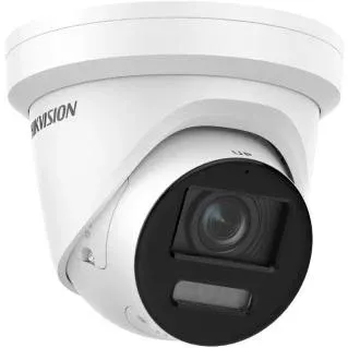 Hikvision DS-2CD2387G2-LSU/SL 8 MP ColorVu Strobe Light and Audible Warning Fixed Turret Network Camera