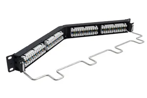 CommScope 760182923 | 1100 Angled Universal PS Panel 24 Port