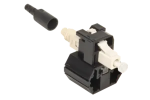CommScope 760117903 | Qwik II Field Installable LC Connector, OM1, Beige, for 250/900um, single pack