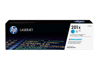 HP 201X High Yield Cyan Original LaserJet Toner Cartridge (CF401X) — HP product image