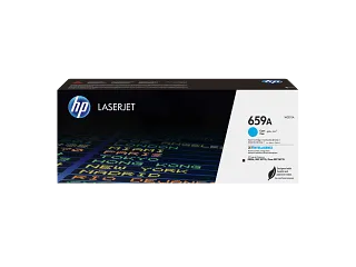 HP 659A Cyan Original LaserJet Toner Cartridge (W2011A) — HP product image