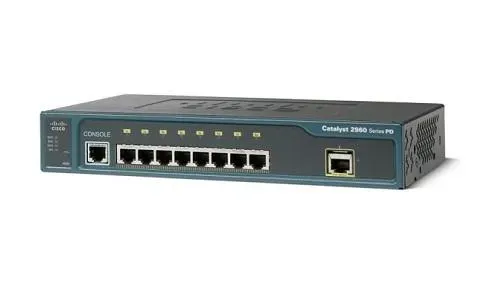 Cisco WS-C2960PD-8TT-L 8-Port Ethernet Switch