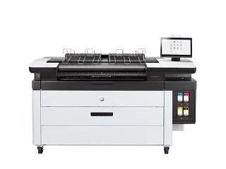 HP PageWide XL 4200 40-in Printer with Top Stacker (4VW12A) — HP product image