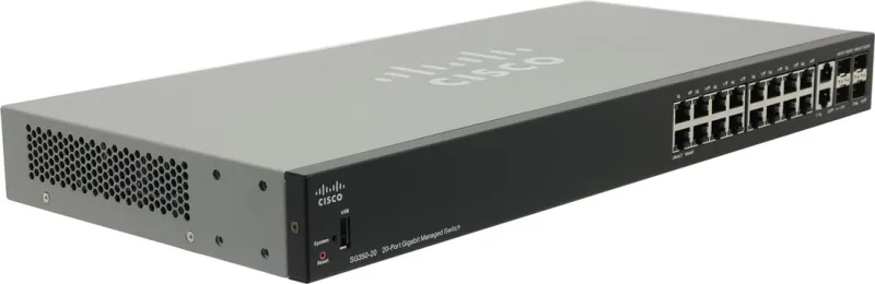 Cisco SG350-20-K9 16-Port Layer 3 Switch
