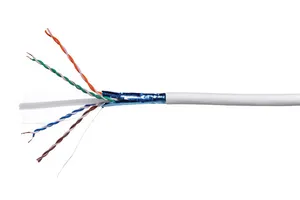 CommScope 884020108/10 | CS44CM Category 6A, F/UTP Cable, non-plenum, white jacket, 4 pair count, 1000 ft (305 m) length reel