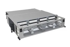 CommScope 760236366 | UD iPATCH 2U 288F-LC Distribution MPO08 ULL Module, LazrSPEED WideBand, Sliding Panel