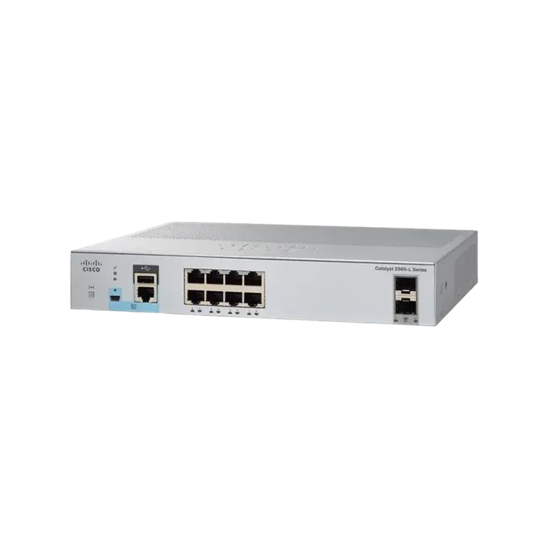 Cisco WS-C2960L-8TS-LL 8-Port Layer 4 Switch